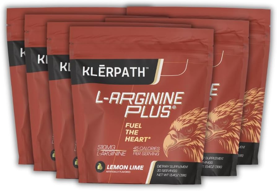 Lemon Lime 6 Pack - Blodtryk, Cholesterol Formel, Heart Health Supplement, 13.4 OZ (380g)