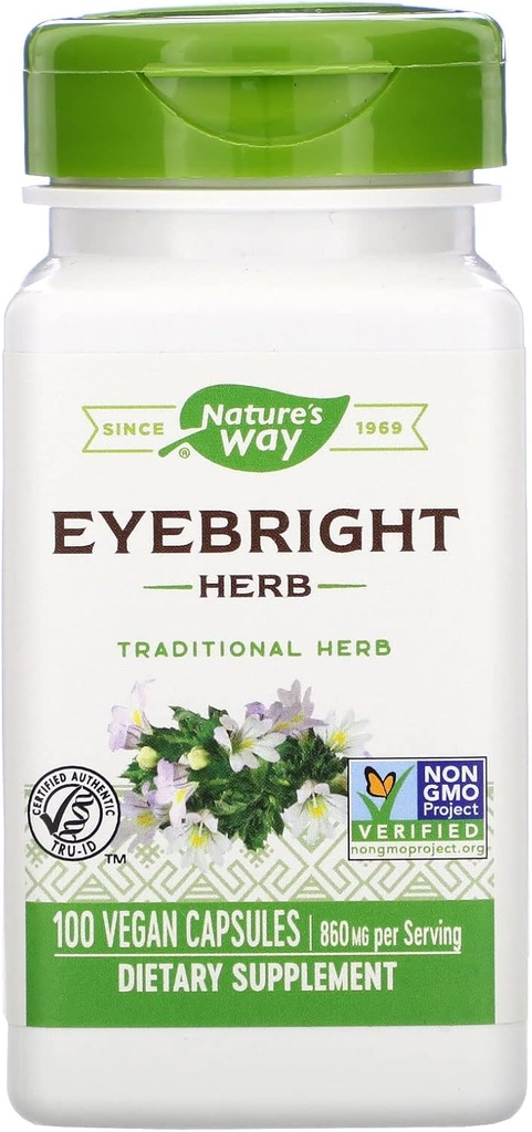 Eyebright Herb Nature 's Way 100 Caps