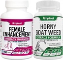 Kvinder Enhancement & Horny Geat Weed Pills - Libido Booster for mænd & kvinder - Hormonbalance - Mood & Energy Pills - 60Caps