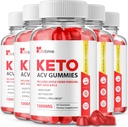 (5 Pack) Lifetime Keto Plus ACV Gummies - Official Formel, Vegan, Non GMO - Lifetime Keto acc Gummies, Life Time Keto Gummies med Apple Cider Vinciture, Vitamin B12, Pomegranat Juice (300 Gummies)