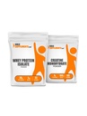 BulkSupplements Whey Protein Isolere 1kg + Creatin 500g Bundle