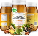 TrueSeaMoss Pro- Line Gel - Inflammatorisk / Allergi - Fruit Gel med Premium Sea Moss Grøntsager Relhes - Vegan- Friendly - Made in USA (Apple / Kanel, Pack of 1) NW1