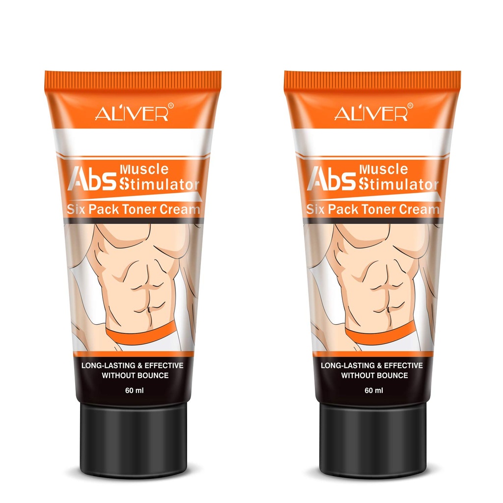 2 Pack Fat Burning Slimming Cream, Hot Cream for Men and Women, Powerful Abdominal Muscle Cream, Slim Cream, Fat Burner, Tighten Muscles for Abdominal, Arms and Thighs.