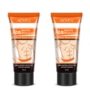 2 Pack Fat Burning Slimming Cream, Hot Cream for Men and Women, Powerful Abdominal Muscle Cream, Slim Cream, Fat Burner, Tighten Muscles for Abdominal, Arms and Thighs.