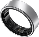 SAMSUNG Galaxy Ring, AI Smart Ring, Størrelse Første w / Sizing Kit, Ingen App Abonnement, Fitness Monitor, Sleep Tracker, Op til 7-dages batteri, Størrelse 8, Titanium Sølv [US version, 1Yr Producent Garanti]