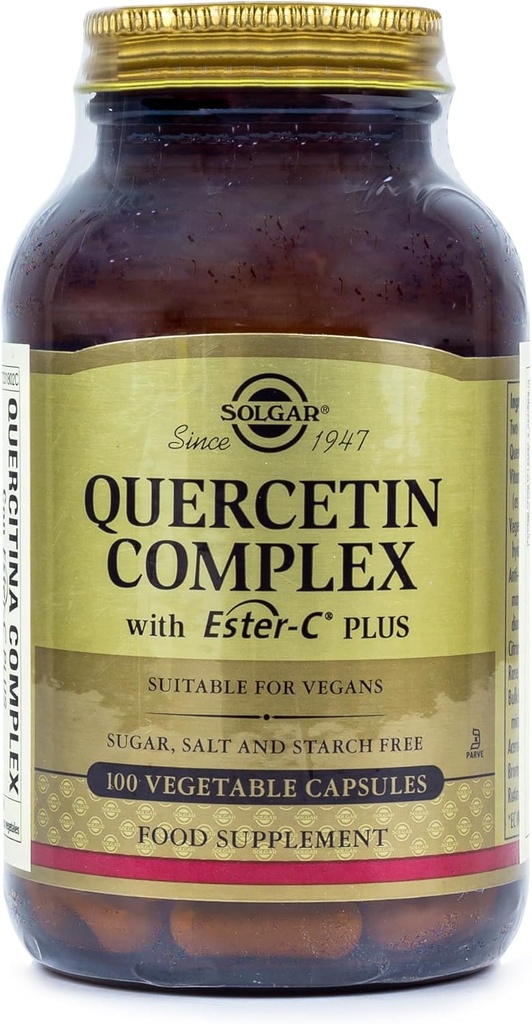 Solgar, Quercitin Complex med Ester C, 50 Greve