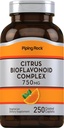 Piping Rock Citrus Bioflavonoids Complex 1 124; 750 mg 1 124; 250 kapsler 1 124; Non- GMO, Gluten Free Supplement
