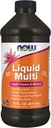 NOW Foods Supplements, Liquid Multi, Fast Absorption, Liquid Vitamin & Mineral, Wild Berry Flavor, 16-Ounce