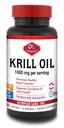 Olympian Labs Antarctic Krill Oil, 1000mg Caps med Astaxanthin, Omega-3, EPA, DHA, Immun, Joint & Brain Support, 60 Softgels
