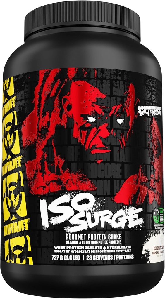 MUTANT ISO SURGE Coconut Cream 727 g (0.7 kg), 1.6 Pound (Pack of 1)