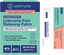 WELMATE Ultimate Pain Relief Duo: 4% Lidocain Numbing Patch (30 Ct) & 5% Lidocain Cream (2 Oz)