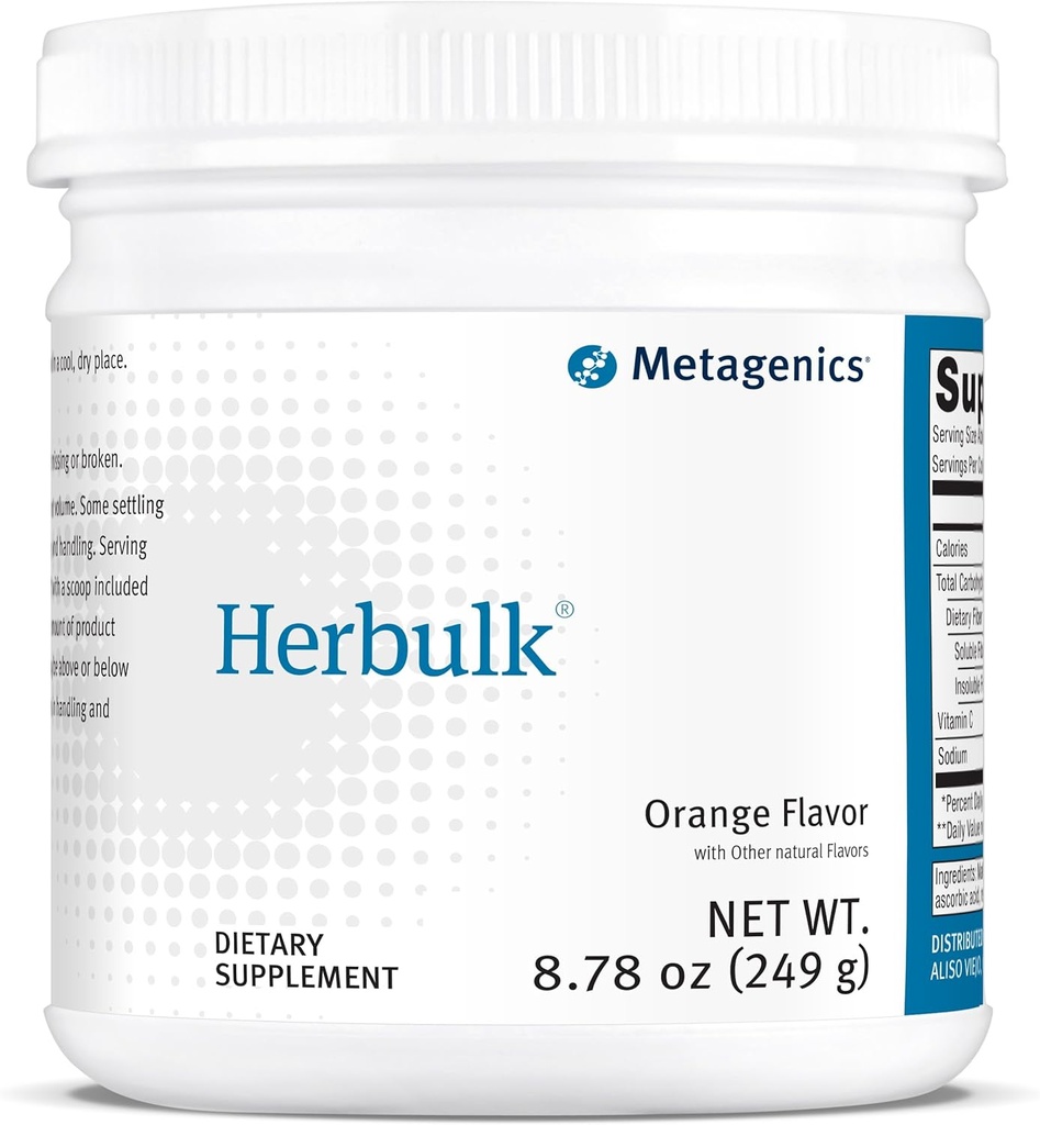 Metagenics Herbulk Kosttilskud, Orange, 8.78 Ounce
