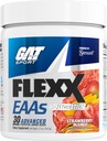 GAT SPORT Flexx EAA + Hydration, Advanced Essential Aminosyrer, 30 Servere (Strawberry Mango)