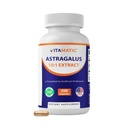 Vitamatisk Astragalus Kapsler 200 Veg Kapsler - 10: 1 Astragalus Extract 500mg - Non- GMO, Gluten- Free