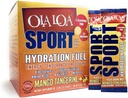 Ola Loa Sport Mango Tangerine All- Natural Hydrating Sports Drink Mix - Energi, Aminosyrer, Elektrolyter, C-vitamin, B-vitamin, Gluten Free, Vegan - Drik dine vitaminer - 30 pakker (7.4oz)