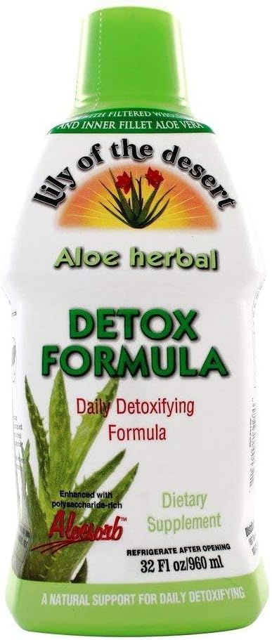 Lily af ørkenen Aloe Vera Detox formel