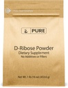 Pure Original Ingredients D- Ribose (1lb) Nutritional Supplement, Non-GMO, Gluten- Free, Unflavored