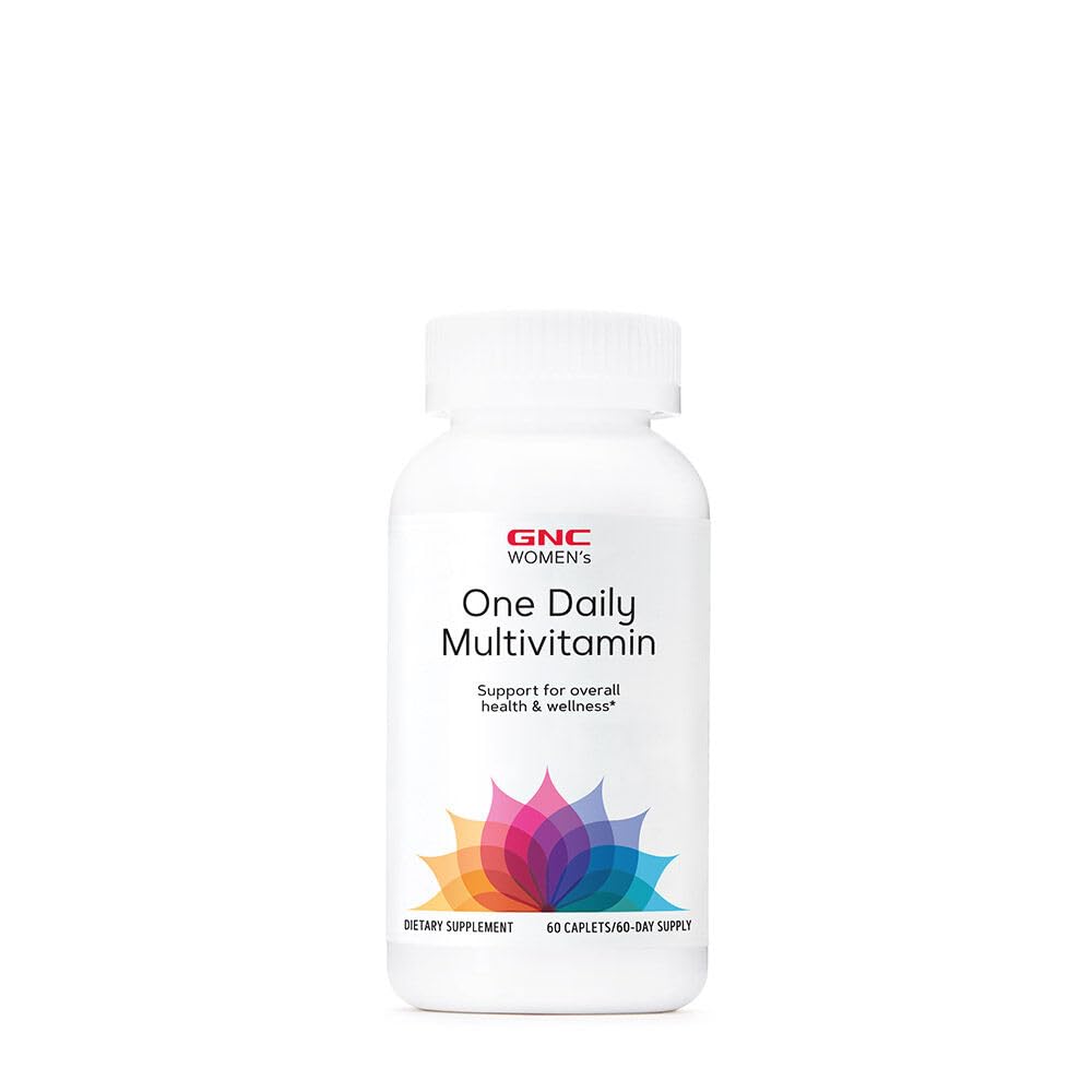 GNC kvinders One Daily Multivitamin124; understøtter immun- og hjernefunktion Plus hår, hud og nail sundhed