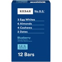 RXBAR Protein Bars, Protein Snack, Snack Bars, Blåbær, 22oz Box (12 Greve)