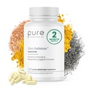 Zinkforsvar 124; Zink + kobber + Quercetin Budd124; 60 Servering i Vegan Kapsler