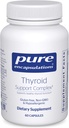Pure indkapsling Thyreoidea Support Complex - Understøtter Thyreoidea sundhed * - Antioxidant Infusion - med Ashwagandha & jod - Non- GMO & Vegetar - 60 kapsler