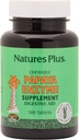 Natures Plus Papaya Enzyme - 6 mg Papain - Alle naturlige fordøjelsestilskud, Indeholder Amylase & Protease - 180 tyggetabletter (180 Servere)