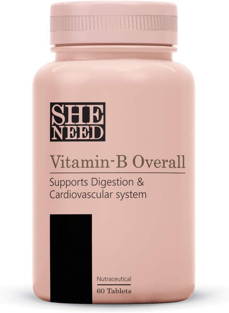 Vitamin- B Samlet kompleks med vitamin B1, B2, B3, B5, B6, B7, B9, B12 med VIT- C for energi, Smukke Hår • 124; Hud & Nails fordøjelse • 124; Nurtify sund funktionsmåde for mænd & kvinder • 124; 60 Veg tabletter