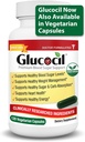 Glucocil - Ny - Vegetariske kapsler - Premium Blood Sugar Support - Understøttelse De 3 Essentials for sundt blodsukker - med Berberine, Proprietary Mulberry Leaf, og mere