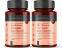 pureclinica 1000mg Resveratrol x 180 tabletter (2 flasker med 90 tabletter Hver - 6 måneder Tilgang). 10 x Styrke og med Black Pepper Extract til hurtigere absorption