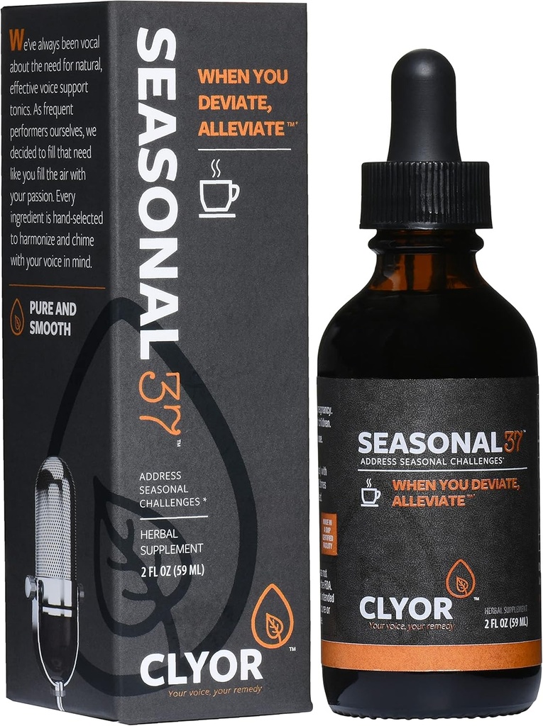 Seasonal37 - Herbal Cold Relief Remedy (124; Alle naturlige immunbooster) 124; Klip din kolde tid i halve.