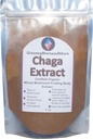 4oz Organic Chaga Mushroom Extracted From Wildcrafted Siberian Chaga Sclerotium from Nammex | >8% Beta-Glucans | Inonotus Obliquus | β-Glucan for Energy, Antioxidants, Immune System