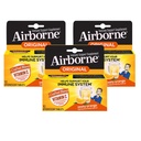 Airborne 1000mg C-vitamin med Zink Effervescent tabletter, immunforsvar supplement med kraftige antioxidanter Vitamin A C & E - 10 Fizzy drik tabletter, Zirty Orange Flavor (Zirty Orange (pakke med 3))
