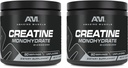 Amazing Muscle Mikronized Creatinine Monohydrat Mex124; 90 Servering Mex124; 5000 Mg pr Servering Mex124; 1 Lb (454 Grams) Mex124; Ideel Pre & Post Workout Supplement 124; Unflavored (2 Pack, 1 Lb Mex124; Unflavored)