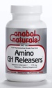 Anabol Naturals Amino GHReleasers Pre- Workout Aminosyre Supplement - MetaboEnhancer med L- Glutamin og L- Arginin for Lean Muscle, 500 Kapsler