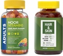 Noor Vitamin Voksen Gummy Bundle - Halal Vitamin Kosttilskud - 2 Flaske Værdi