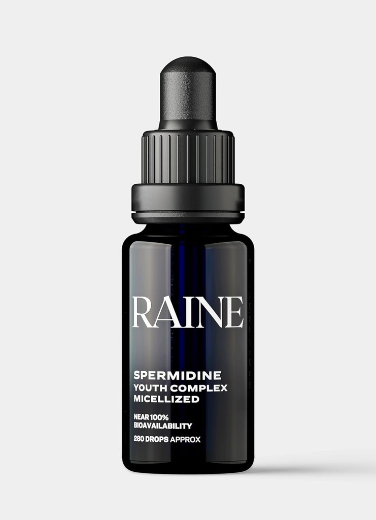 RAINE 2 Months Supply 70 Doser I Spermidine Swiss Made Supplements - Bedste Anti- Aging Spermidine Kosttilskud til mænd og kvinder - Mikkelteknologi, Cell Fornyelse, Lifespan