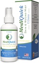MediQuick Antiseptisk Spray Mist 4 Fl Oz Budding 124; Hud & Sår Reparation Førstehjælp Sprøjt til Burns & Cuts med 12 timers handling Buddy 124; Hjælper Heal Acne Udslæt Eczema Itch Bites & Mere Buddy 124; Sikker Sår Vask med ingen Sting