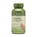 GNC Herbal Plus Odorless hvidløg 500mg tillæg, Vegetar, Understøtter hjerte-kar-sundhed, 100 Servere
