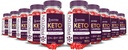 (10 Pack) Proton Protein Keto ACV Gummies Advanced Formel 1000MG Proton Keto Gummies Apple Cider Vinegar Boost Formuleret med Pomegranate Beet Juice Powder B12 Vegan Non GMO 600 Gummys
