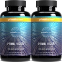 Primal Harvest Primal Vision med Lutein, Zeaxanthin, vitamin A og zink til øje sundhed, Blue Light Support og Visual Clarity 2 Pack