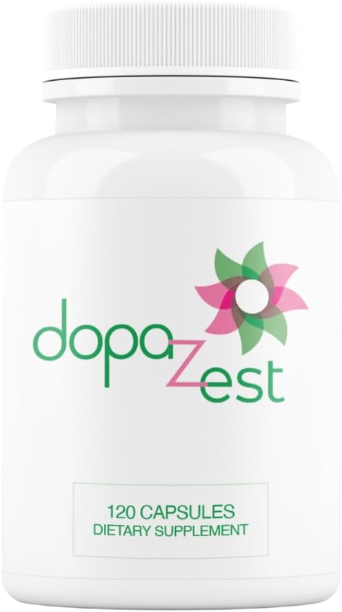 DopaZest- Support for Mental Clarity, Covid Brain og Brain Fog *. (120 kapsler)