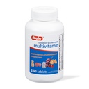Rugby Children 's Chewable Multivitamin Tablets - Kosttilskud - Diverse frugtflager - Animal Shapes - 250 Greve (1 pakke)