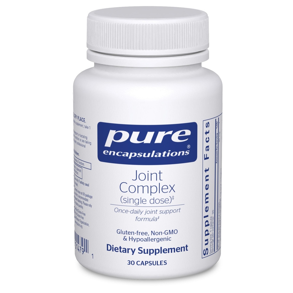 Ren indkapsling Joint Complex (enkeltdosis) Note 124; Once- Daily Supplement til støtte Joint Mobility, Comfort, Tissue, og Cartiage Health * Note 124; 30 Kapsler