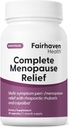 Fairhaven Health Complete Menopause Relief • 124; Nonhormonal Menopause Supplement for kvinder • 124; Relief from Hot Flashs, Night Sweats and Mood Swings • 124; Gluten, Dairy, Soy Free • 124; Non- GMO • 124; 30 Kapsler