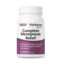 Fairhaven Health Complete Menopause Relief • 124; Nonhormonal Menopause Supplement for kvinder • 124; Relief from Hot Flashs, Night Sweats and Mood Swings • 124; Gluten, Dairy, Soy Free • 124; Non- GMO • 124; 30 Kapsler
