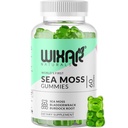 Sea Moss Gummies - Natural Irish Sea Moss og Bladderwrack med Burdock Gummy - 60 Gummies - Vegan - Sund immun, Gut & Samlet Wellness Support - Urtealkaline Kosttilskud