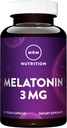 MRM Melatonin 3 mg, 0, 10 Pund