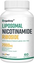 Orgabay Liposomal Nicotinamid Riboside 2000 MG med TMG og Pterostilben, øger NAD +, understøtter sund aldring, 60 Greve