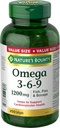 Naturens Bounty Omega- 3- 6- 9 1200mg 200 tal
