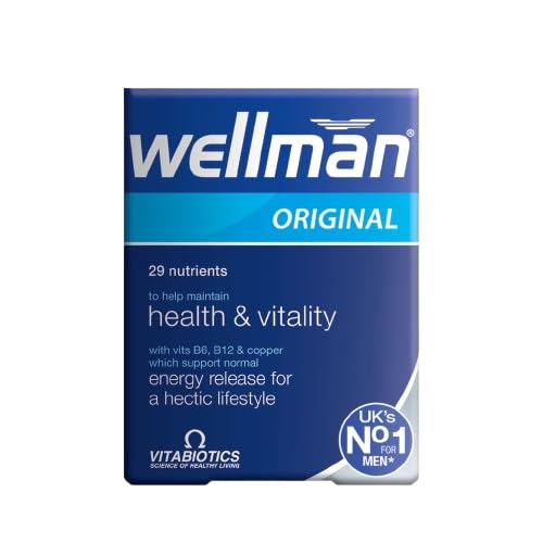 Vitabiotika Wellman Original Vitamin & Mineral Supplement Name 124; 30 's